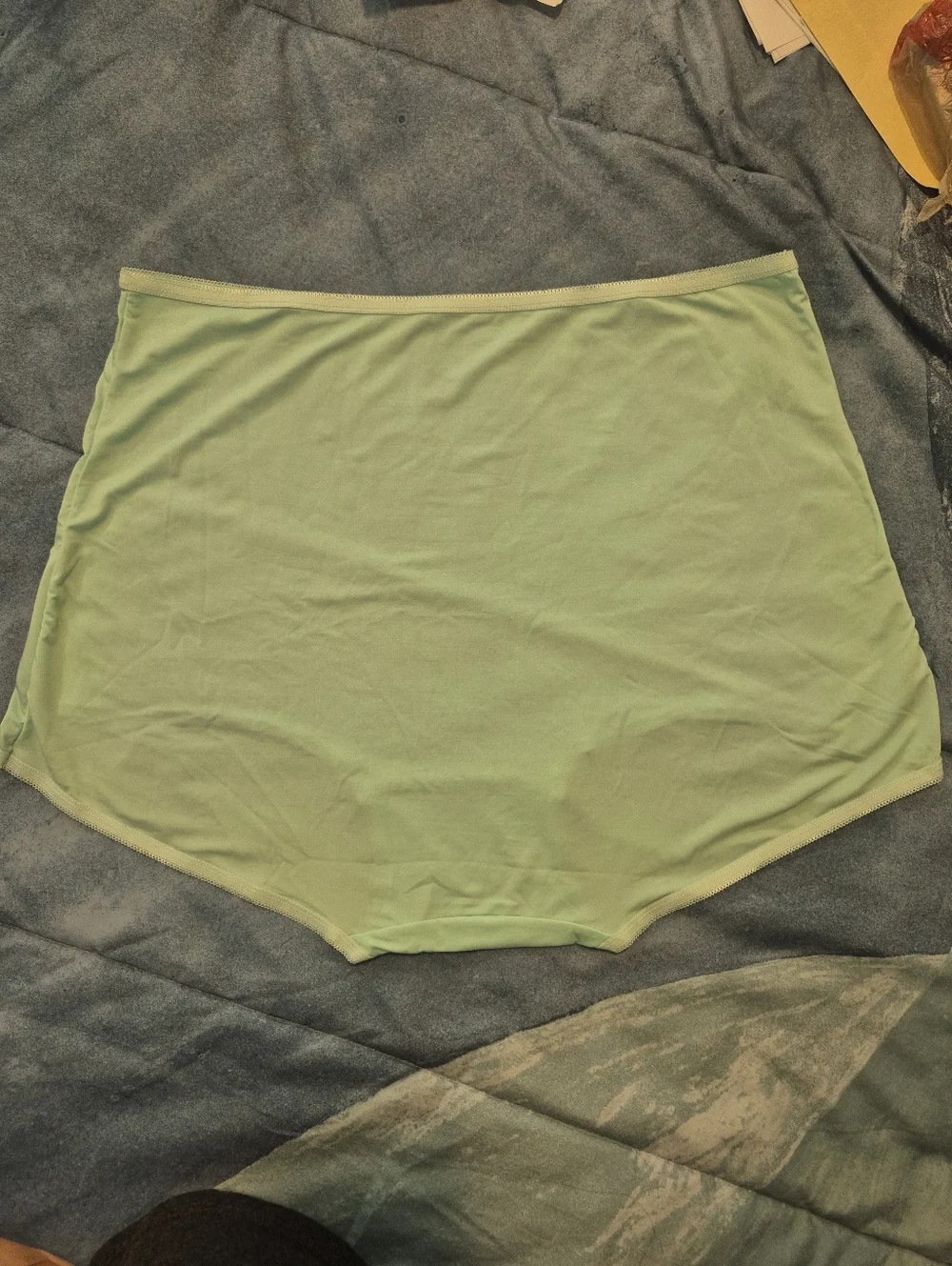 NEW Underwear Panty NWOT Sz 12. Qty 4. w/out Package Blue Peach White Mint Green - Picture 11 of 16